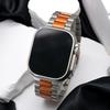 Титановый браслет для Apple Watch Band Ultra 2/1 49 мм 46 мм 45 мм 44 мм Деловая мужская ремешок для Iwatch 10 7 8 9 4 5 6 SE Аксессуары