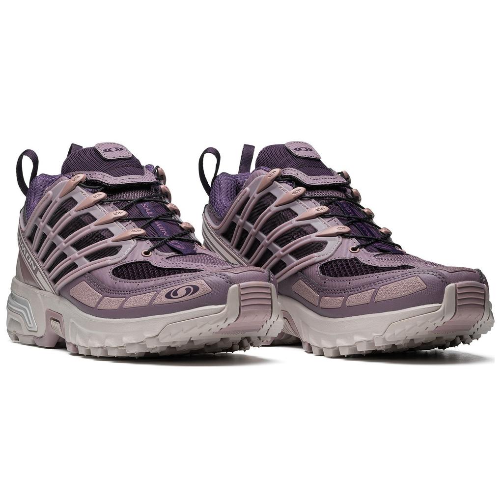 SALOMON Acs Pro Удобные Модные Сетчатые Низкие Кроссовки для Трейлраннинга Унисекс Фиолетовые 471324