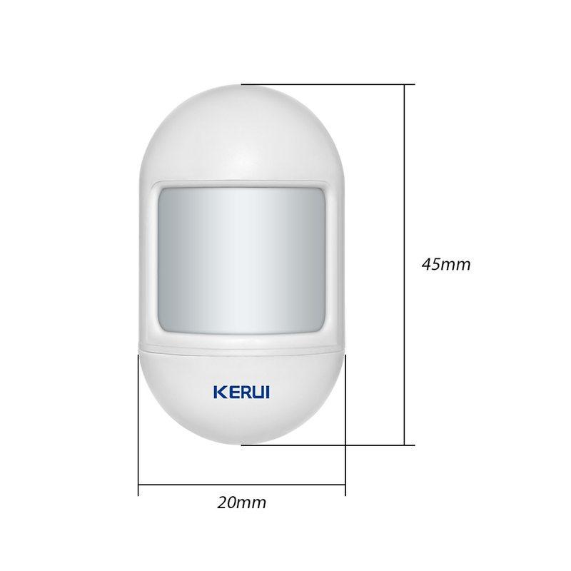 KERUI P831 Mini Wireless Intelligent PIR Motion Sensor Alarm Detector For GSM PSTN Home Burglar Anti-Theft Alarm System Security