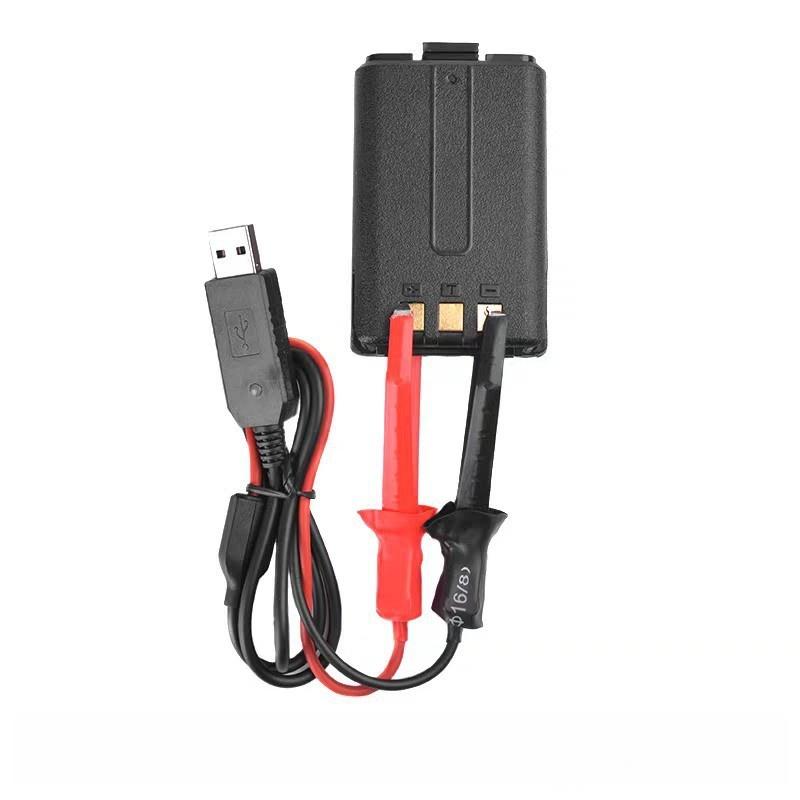 1 шт. Универсальный USB-кабель для зарядки для раций Uv-5R Uv-82 Bf-888S Tyt Retevis с индикатором, аксессуар для рации