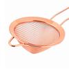 Rose Gold 304 Stainless Steel Cone Shaped Cocktail  Strainer for Cocktails / Tea Herbs / Coffee, Fine Mesh Strainer