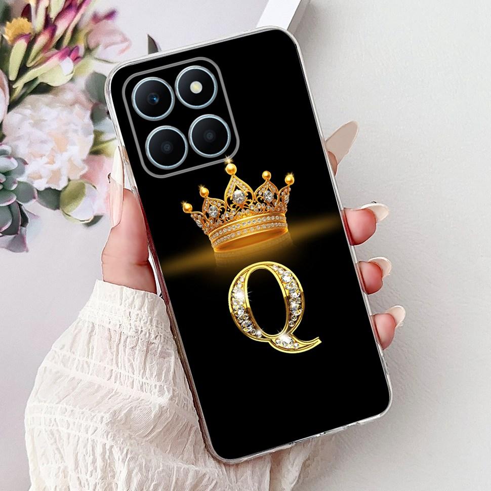 Чехол для Honor X6a Чехлы Модные Буквы Мягкий Тонкий Чехол для Телефона Для Honor X6a X6B X 6A 4G WDY-LX1 WDY-LX2 Задняя Крышка