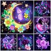 DIY Diamond Painting Flower Cross Stitch Kit Mosaic Art Diamond Painting Full Circle Diamond Home Decoration