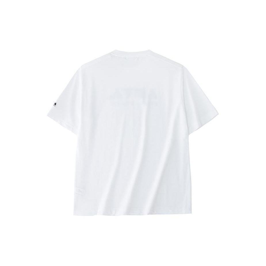 Anta Удобная дышащая универсальная футболка с коротким рукавом для мужчин, цвет «белоснежный» 172428128-1