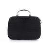 Large Capacity Korean Style Stone Pattern Cosmetic Bag with Mirror