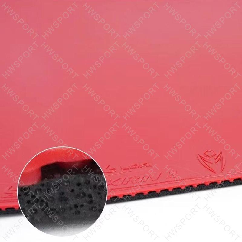 LOKI KIRIN K1 K3 резиновый антилипкий резиновый лист для пинг-понга с предварительно настроенной бисквитной насадкой 2,1 мм