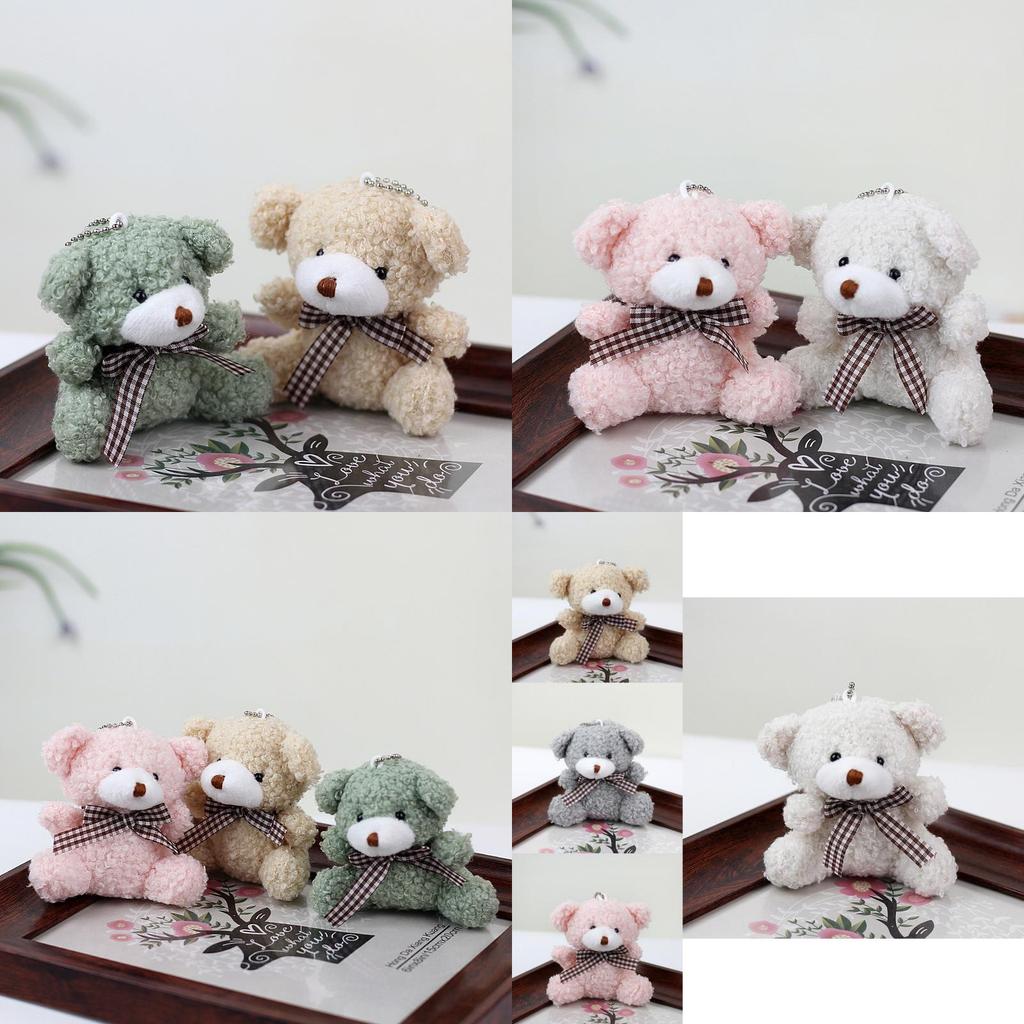 Adorable Mini Teddy Bear Plush Toy Cute Small Bear Doll Soft Pp Cotton
