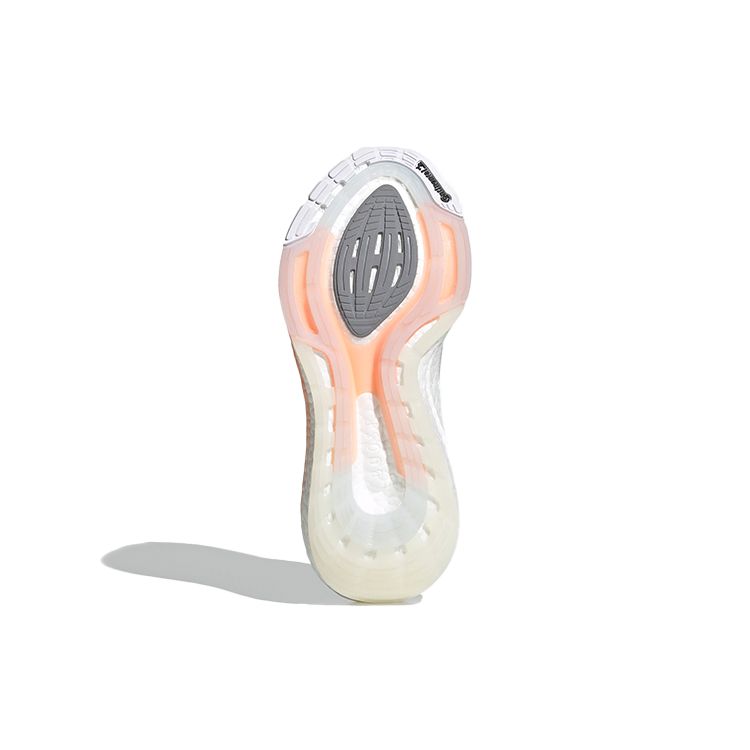 Adidas UltraBoost 21 White Glow Pink Женские кроссовки Кристально-белые облачно-белые FY0396