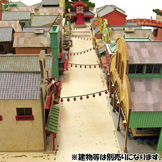 Sankei Studio Ghibli Series 1 150 Spirited Away Mysterious Town Diorama MK07-32 Paper Craft