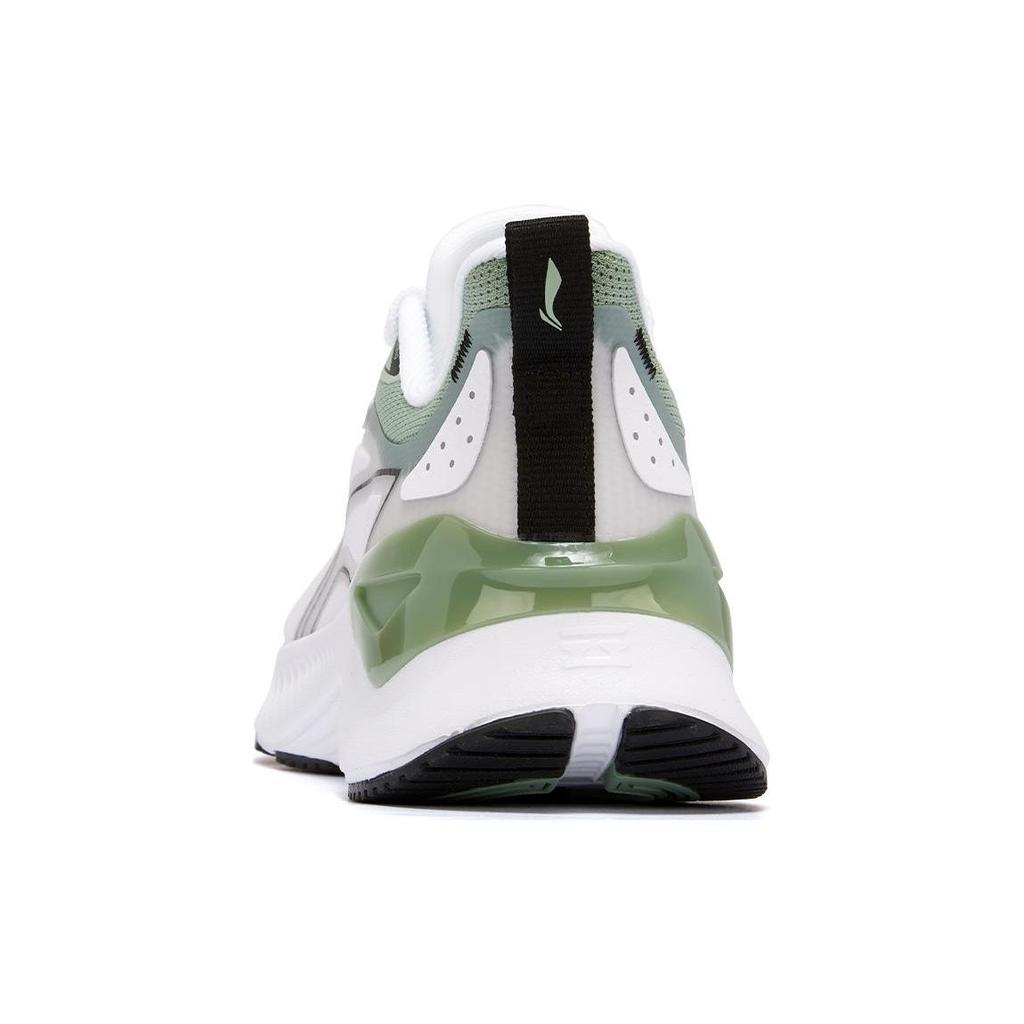 Li Ning Yuying 3.0 удобные простые амортизирующие износостойкие дышащие низкие кроссовки женские кроссовки белые зеленые ARHU024-3