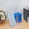 1/2/3 Grids Glove Storage Box Transparent Gloves Dispenser Box Practical Mask Dispenser  Earplugs