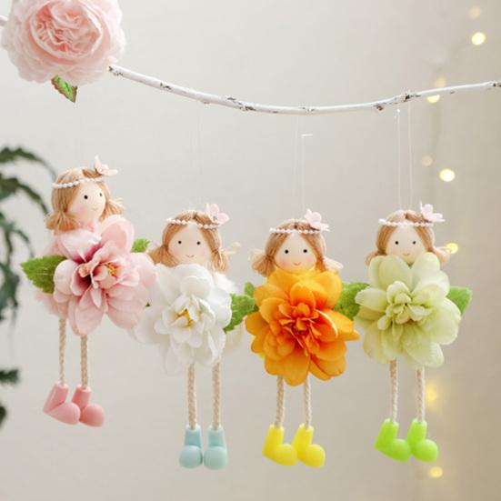 Весенняя Фея Девочка Украшение Цветок Ангел Подвеска Мечтательная Сказка