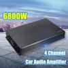 6800W 4 Channel  Car Audio Amplifier Stereo Amp Auto Audio Power Amplifier for Car 34x22x5cm