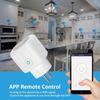 Умная WiFi вилка Tuya для Великобритании 16А/20А с измерением мощности и голосовым управлением Alexa