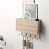 1pc Simple & Creative Storage Box, Key Wall Hook, Wooden Storage Hook, Door Back Hanging Hook, Home Decor, Household Gadget
