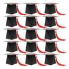 50Pcs Graduation Cap Shaped Cardboard Candy Holder Easy Assembly Graduation Party Favor Box Multi Function Gift