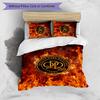 Queens Park Rangers Football Printed 3 Pieces Bedding Set, Comfortable Skin Friendly Bedroom Duvet Cover Set