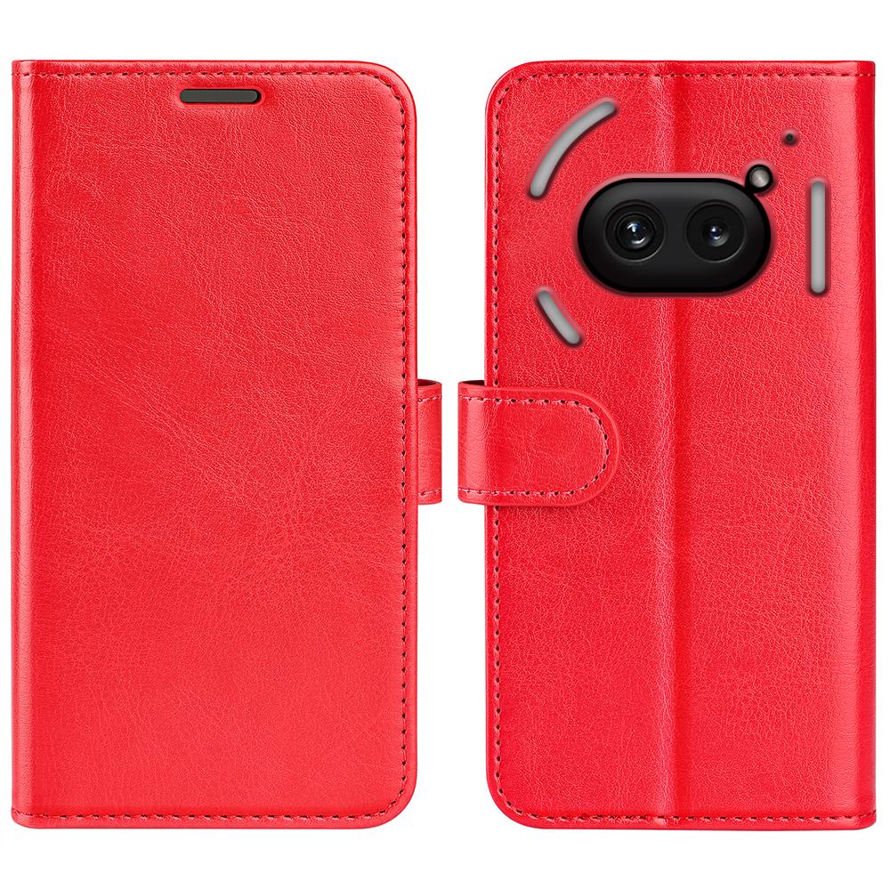 For Nothing Phone (2a) Plus/Phone (2a) Case Crazy Horse Texture PU Leather+TPU Flip Phone Cover