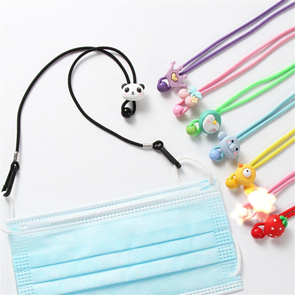 Children Strap Adjustable Cartoon Masks Chain Glasses Chain Neck Hanging Cord Mask Lanyard