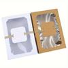 12pcs Large Kraft Paper Box Biscuit Candy Cake Gift Box PVC Transparent Window Birthday Gift Wedding Party Supplies Packaging Box Wedding