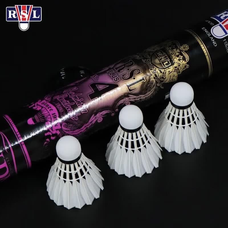 Прочные воланы для бадминтона RSL NO.4Plus