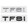 AAZN1 3D TFSI TDI Car Sticker ABS Letter Logo Rear Trunk Boot Emblem Badge Decals For A3 A4 A5 A6 A7 A8 Q2 Q3 Q5 Q7 Accessories