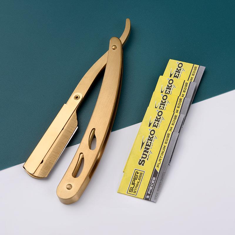 Old Razor 1PCS Manual Men's Razor Shaving Razor Barber Razor Shaving Face Trimming Eyebrow Shaving
