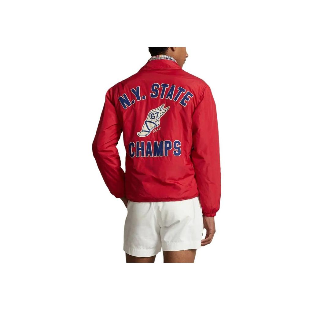 Polo Ralph Lauren SS24 Водоотталкивающая куртка-коуч с вышитым логотипом Мужская куртка MNPOOTW16021329-600