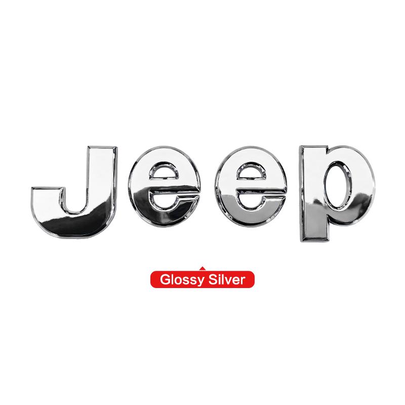 Эмблема на капот для JEEP Grand Cherokee Wrangler Renegade Patriot Liberty Compass Наклейки-эмблемы на задний багажник и бок