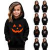 Sweatshirts For Teen Girls Hoodies Long Sleeve Drawstring Pullover Cute Oversized Hoodie Halloween Day