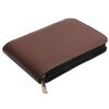 NOELAMOUR Fountain Pen Case 12-Count PU Leather Brown