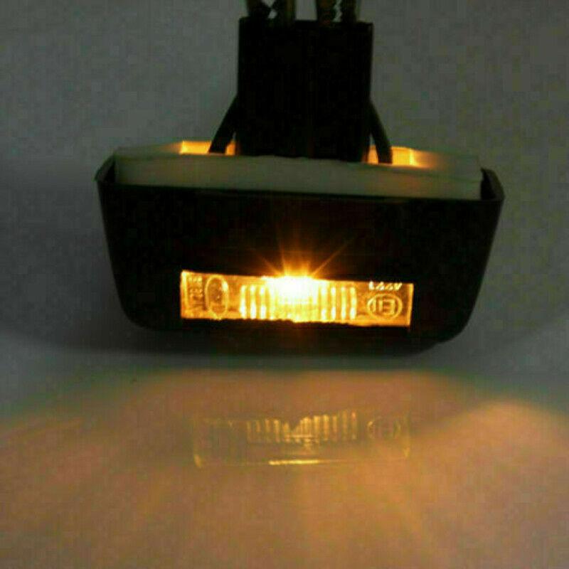 2pcs Motorhome Number Plate Light Rear Number Plate Light Parking Light For Ford Transit MK5 MK6 MK7 Models 1985 -2013