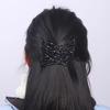 Flower Hair Comb Ponytail Hair Accessories Stretchy Double Hair Comb Hair Clips Magic Beads Double Hair Comb Gifts