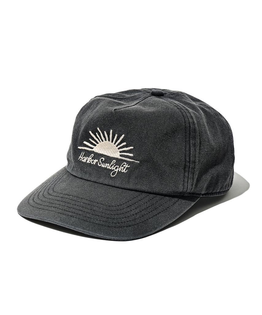 Кепка-бейсболка PARTIMENTO Vtg Washed Renewal Sunlight Черная