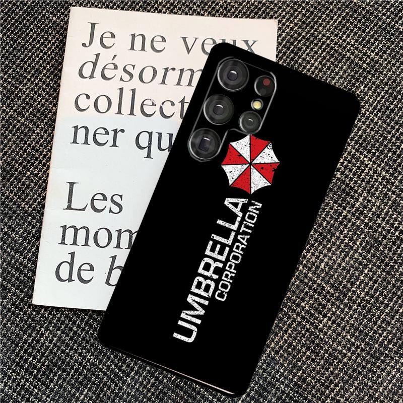 Чехол Umbrella Corporation для Samsung Galaxy S21 S22 S23 S24 Ultra Note 20 Note 10 S8 S9 S10 Plus S20 FE