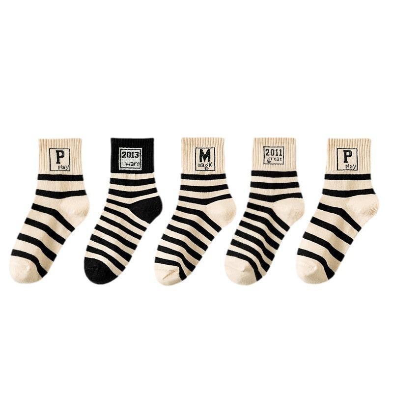 Детские полосатые носки осень-зима: Модные, теплые спортивные носки для мальчиков и девочек
