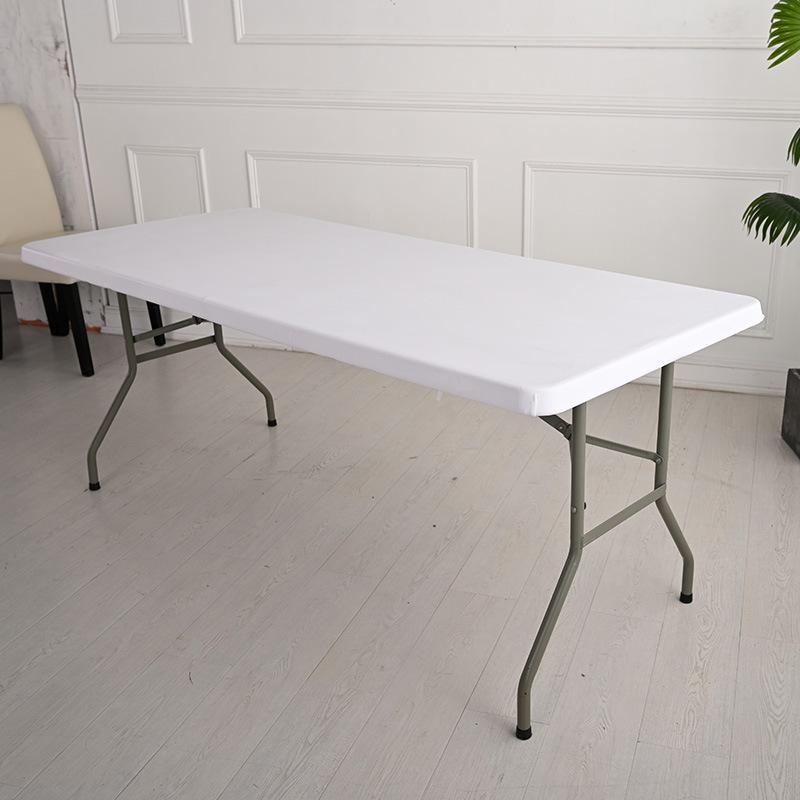 Круглая Скатерть на Резинке 60-130см Водонепроницаемая Защита для Стола Эластичная