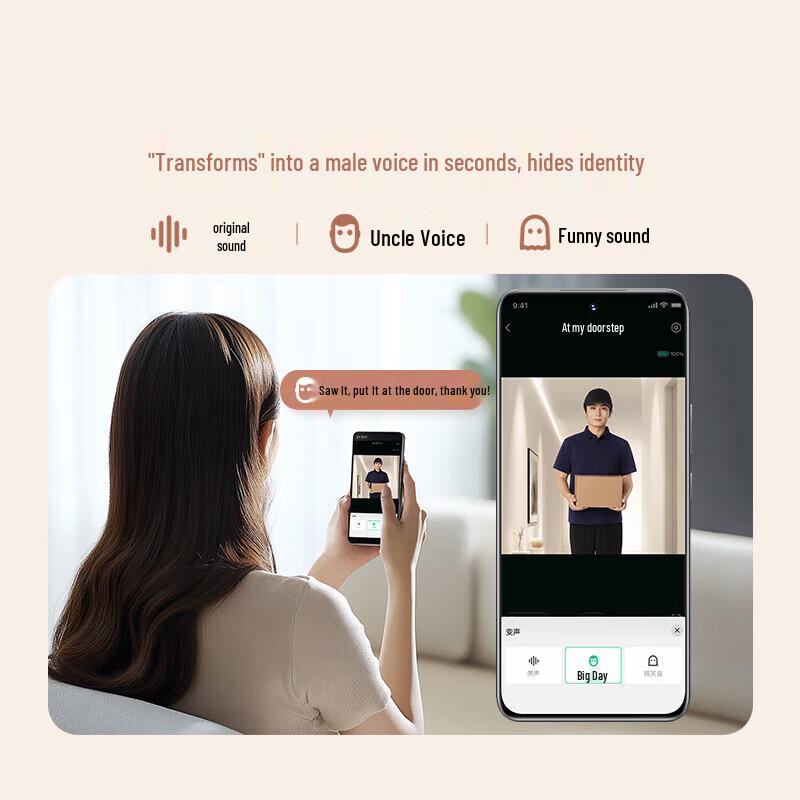 Умный видеодомофон 360 Smart Visual Doorbell 6 Sentry Edition 5 Мп (Китайская версия)