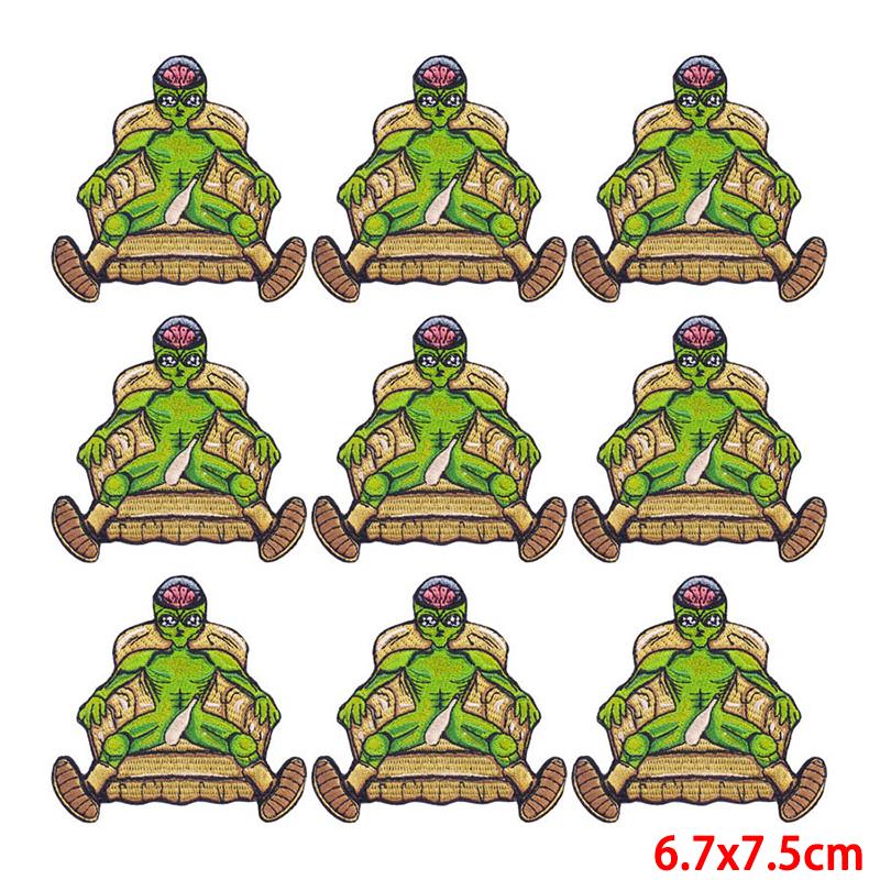 10 шт./лот, вышивка, железные нашивки для одежды, нашивки для одежды, куртки, декор, аппликация, принадлежности для шитья