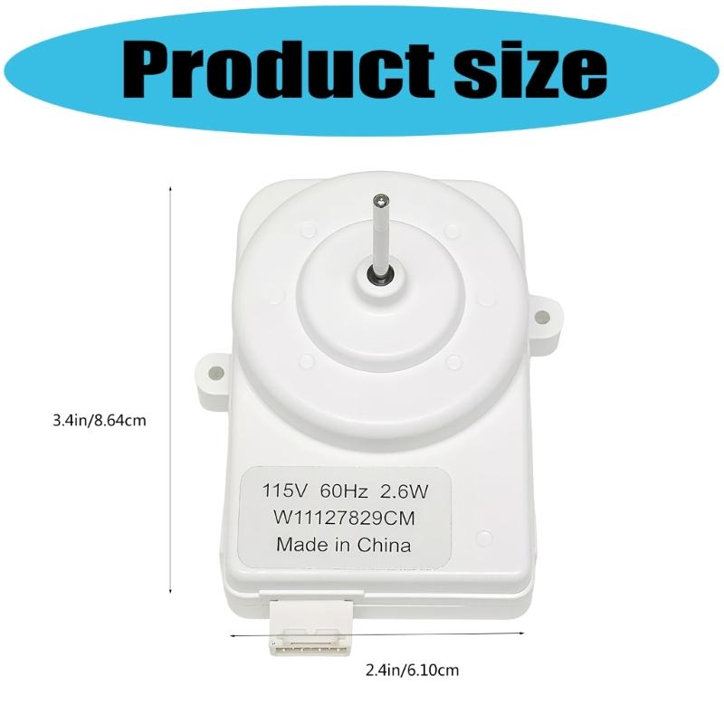 Plastic Condenser Fan Motor Suitable for Refrigerator Cooling Easy Installation