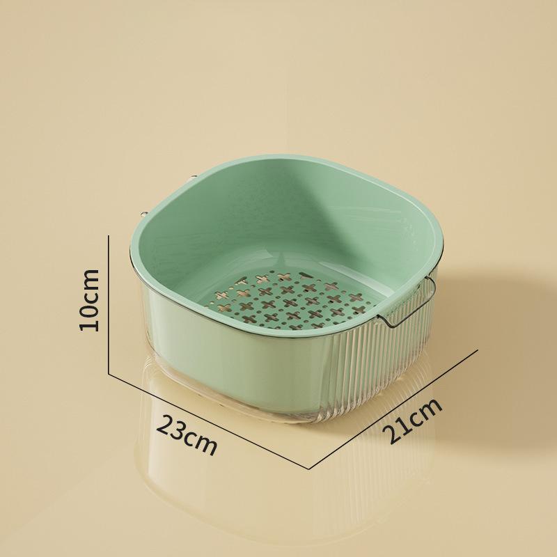 Пластиковый дуршлаг MeyJig, кухонный инструмент, миска для риса, сито, корзина для фруктов, фильтр для чистки овощей