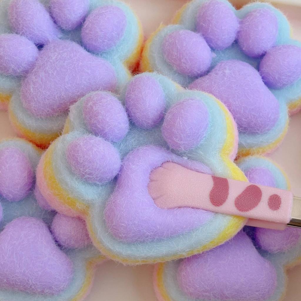 New Cat Paw Mochi Taba Squishy Fidget Toy Cute Cat Paws Toys Slow Rebound Decompression Toy Reduce Stress Kids Toys Gifts