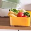 Настольная корзина для слива овощей Штабелируемая корзина для слива фруктов для дома