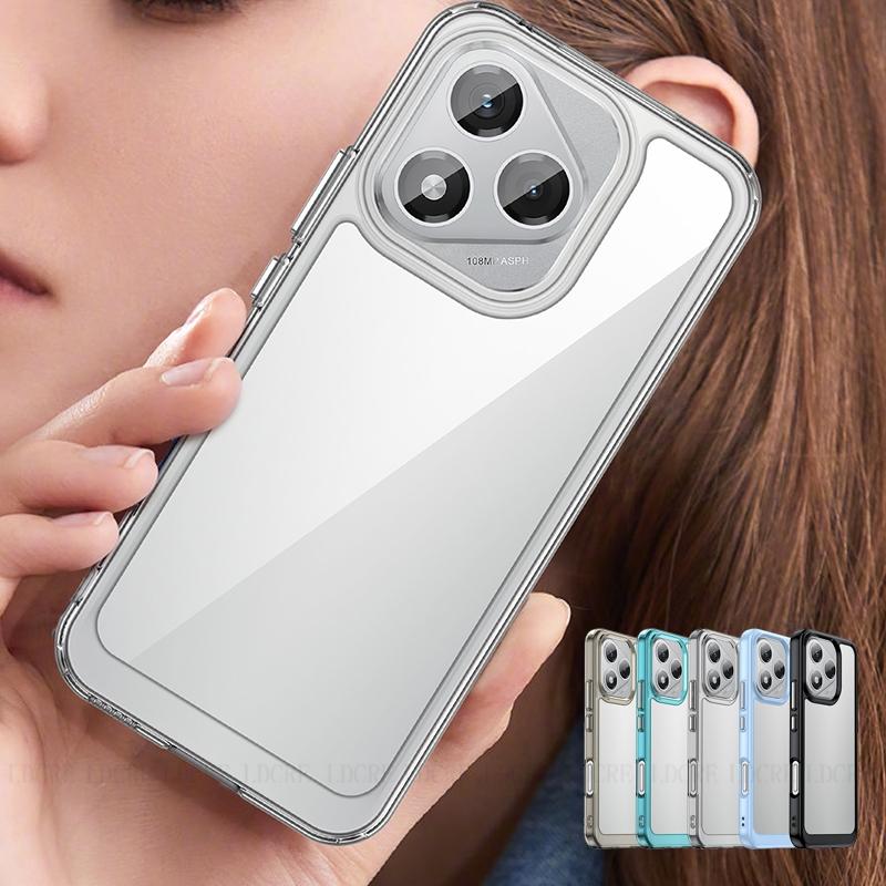 Для Honor 400 Lite Чехол Huawei Honor 400 Lite Capas Phone Bumper Back Противоударный Прозрачный Чистый Fundas Honor 400 Lite