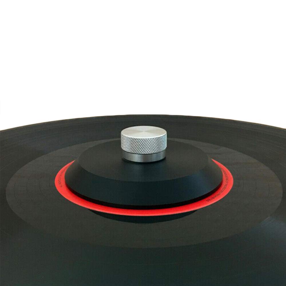 MayRecords Полиолеиновый зажим для пластинок Зажим для виниловых пластинок проигрывателя Демпфер вибраций для пластинки 75 г Стабилизатор, Проигрыватели,