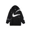 Nike Женская черная вязаная толстовка с принтом букв