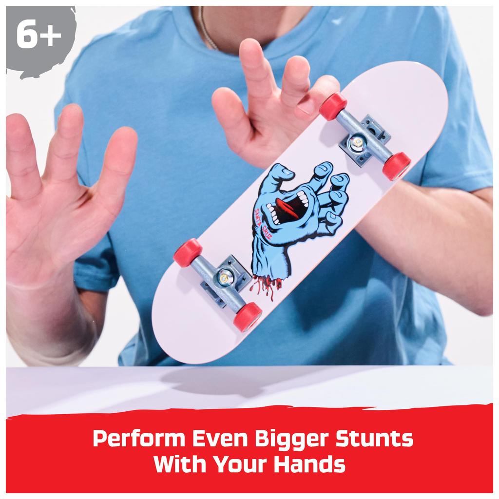 Tech Santa Cruz Real Mini Kids Toys для мальчиков и возрастов, палуба, доска; Скейтборд, Девочки, 6+ (Только руки).