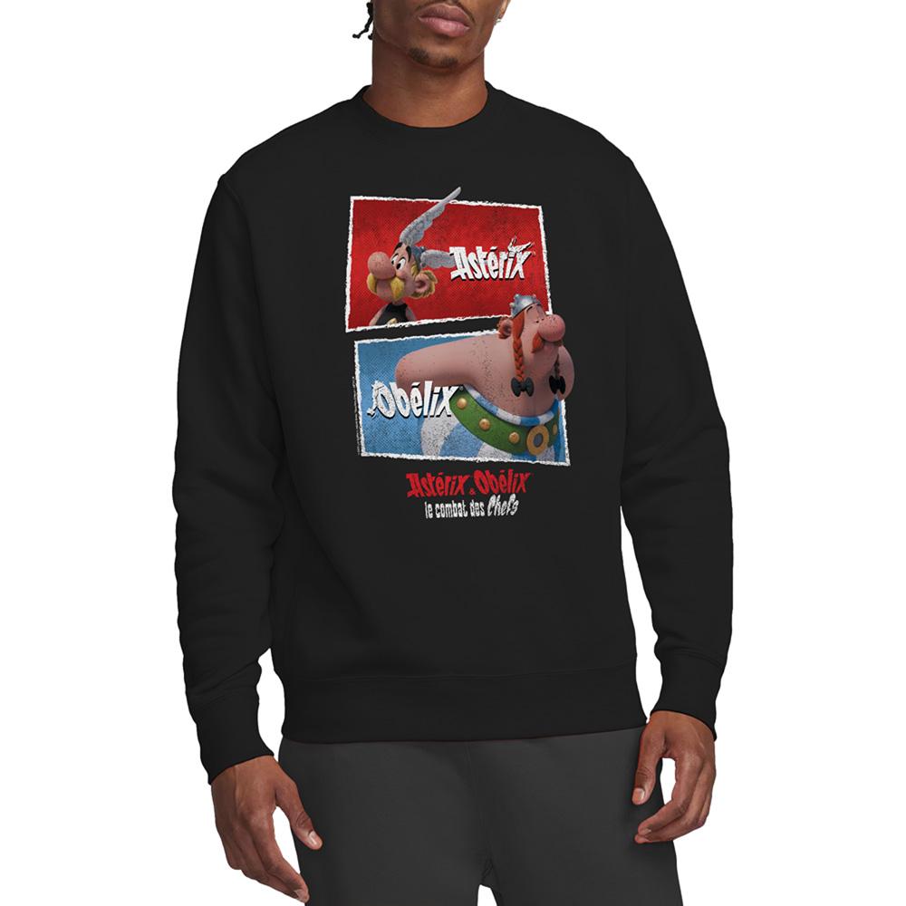 Asterix Unisex Adult Heroic Boxes Sweatshirt