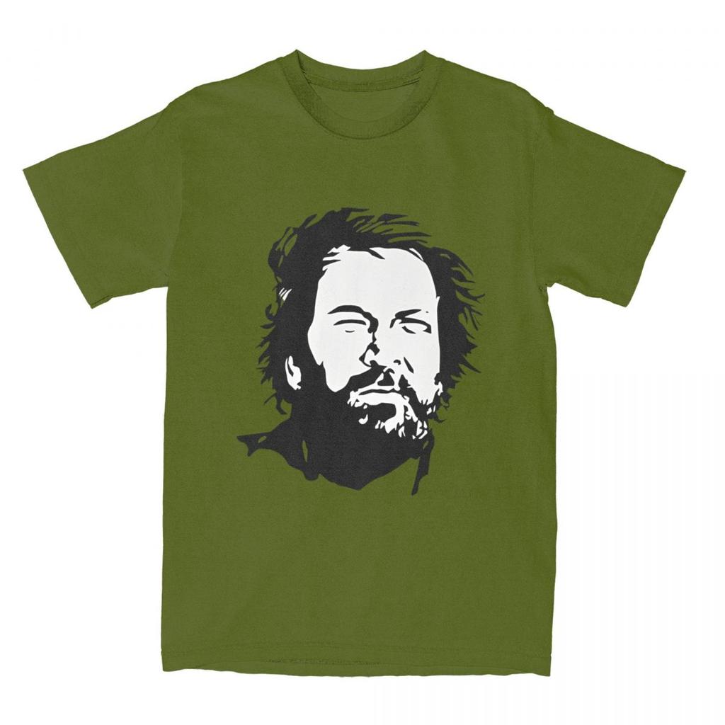 Футболка Bud Spencer Мужская Итальянский Актер Классические Хлопковые Футболки Летние С Круглым Вырезом Хипстерские Футболки Дропшиппинг Оверсайз Одежда