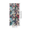 Lattice Window Film Sticker Stained Glass Film Sticker Rainbow Pattern Static Cling Film Sticker Privacy Window Film Sticker